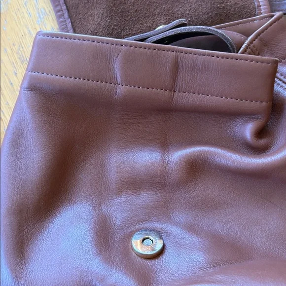 Vintage Coach Bantam Bag Small Convertible Backpack British Tan United States - Picture 12 of 14